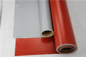 Silicone coated glass fibre cloth